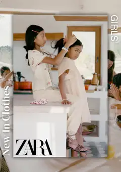 Pré-visualização Zara New In Kids - Girls válido de 01.04.2026