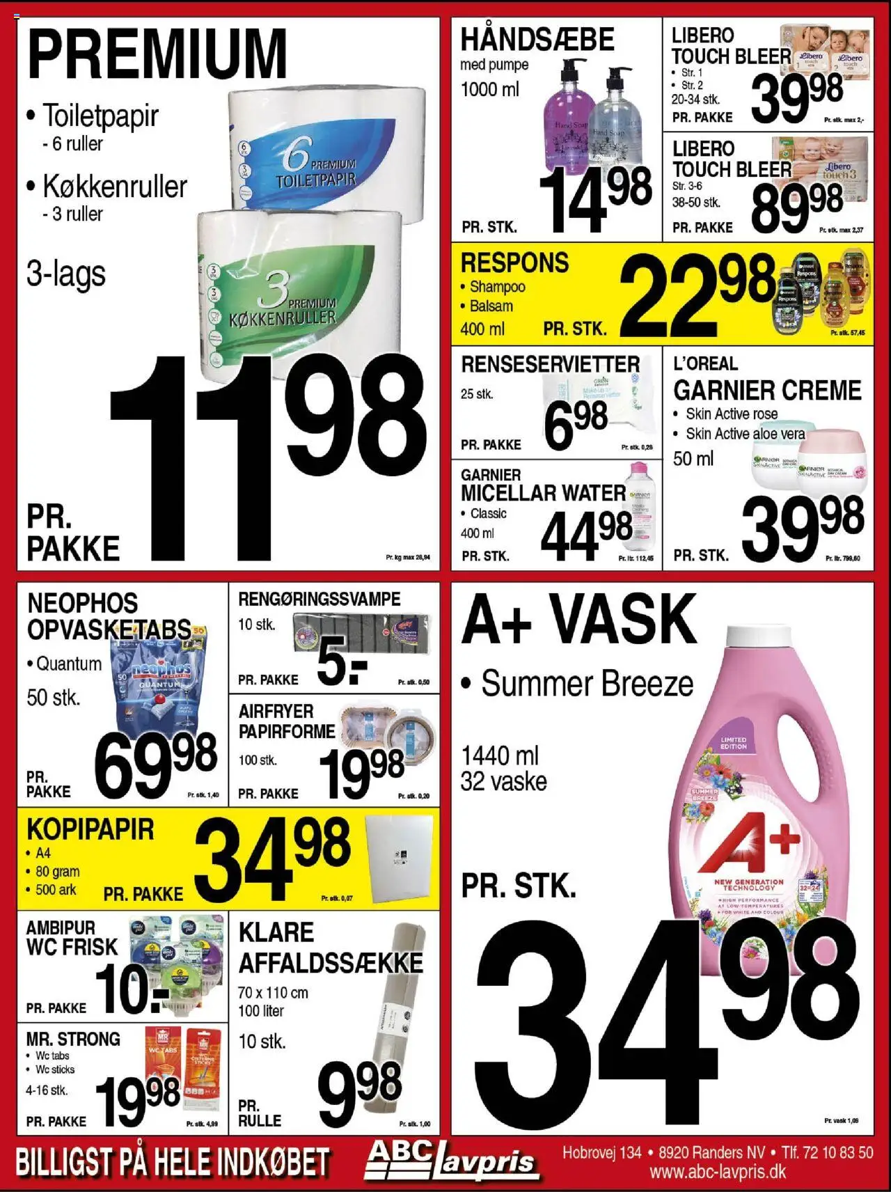 Abc Lavpris Tilbudsavis gyldig fra 13.08.2025 | Side: 7 | Produkter: Shampoo, Balsam, Creme