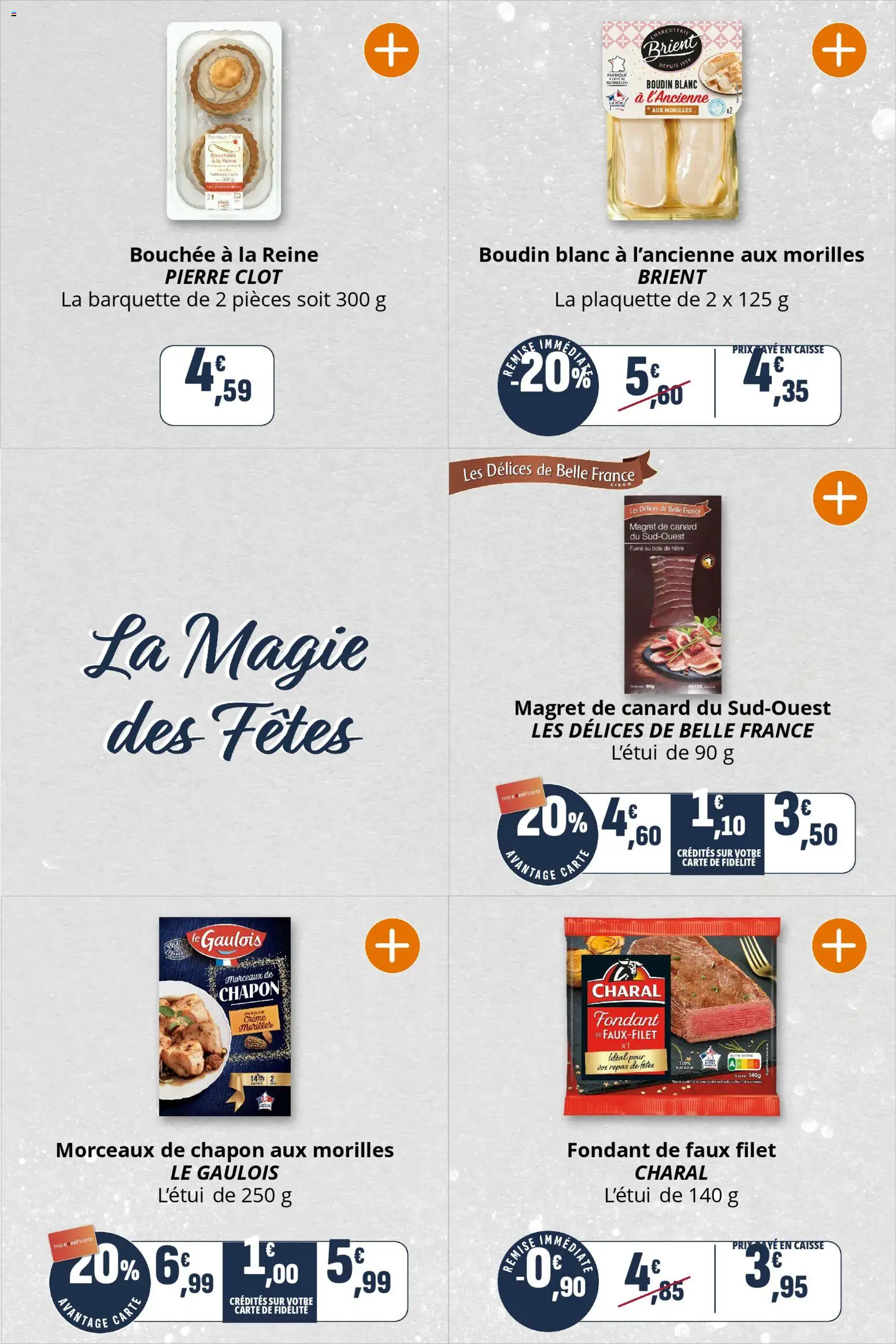 {H1} | Page: 10 | Produits: Magret de canard, Chapon, Crème