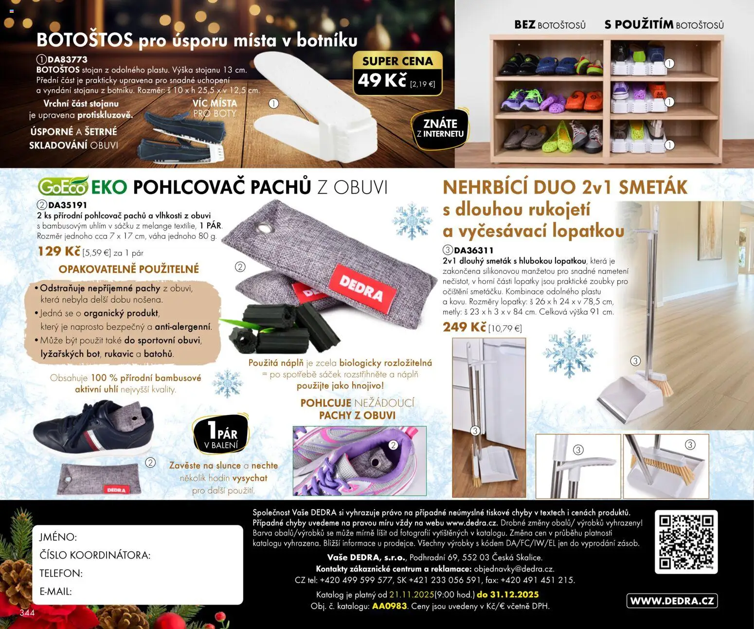 Nové Dedra akcie – leták je platný od 01.12.2025 | Strana: 44