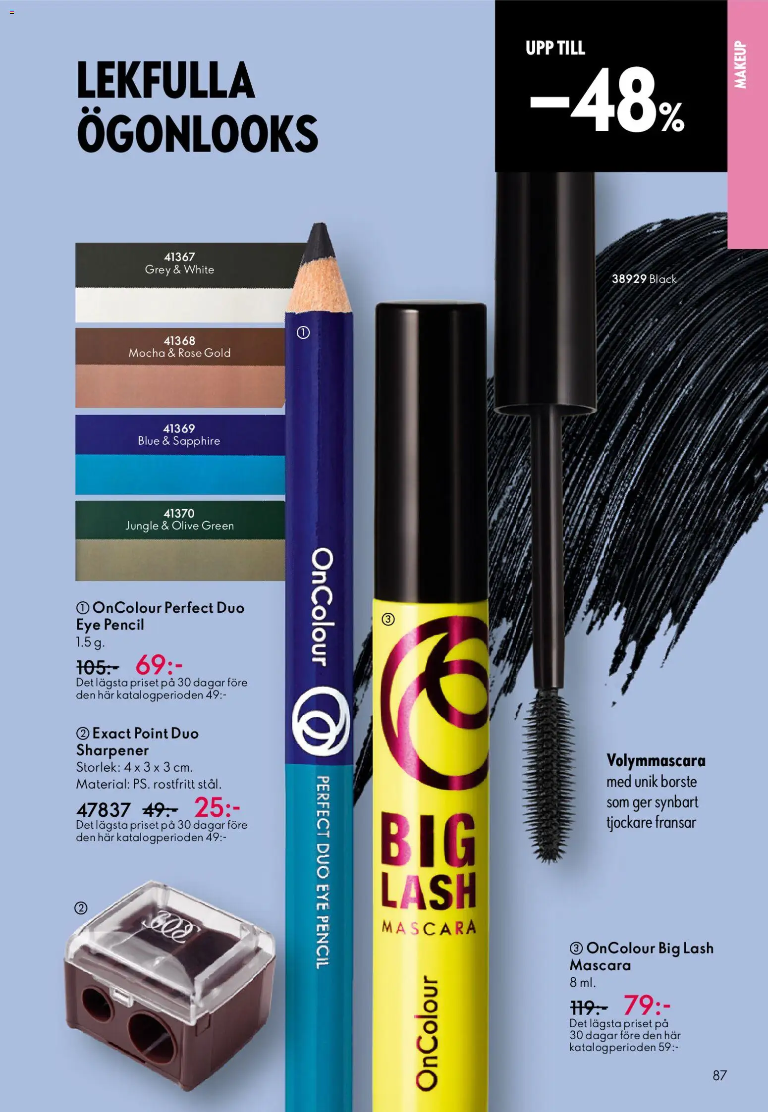 Oriflame reklamblad aktuell från 19.11.2025 | Sida: 87 | Produkter: Mascara