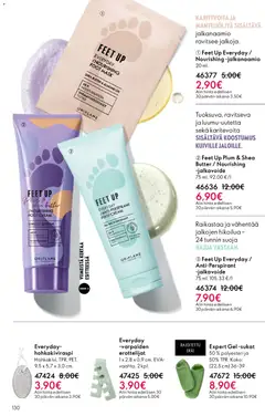 Oriflame-mainoslehti voimassa 01.04.2026 alkaen | Sivu: 130 | Tuotteet: Jalkavoide, Sukat