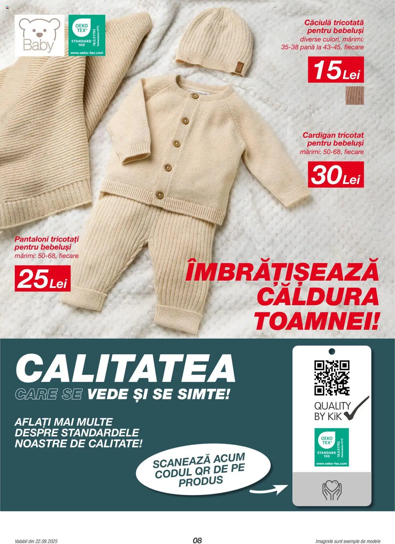 Noul catalog Kik – valabil de la 22.09.2025 | Pagină: 8 | Produse: Cardigan, Pantaloni