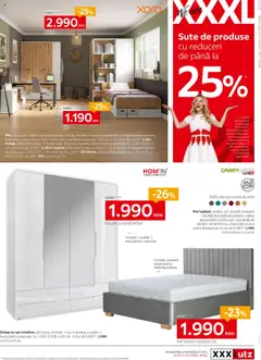 Ofertele XXXLutz valabile de la 06.10.2025 | Pagină: 7 | Produse: Pat, Saltea