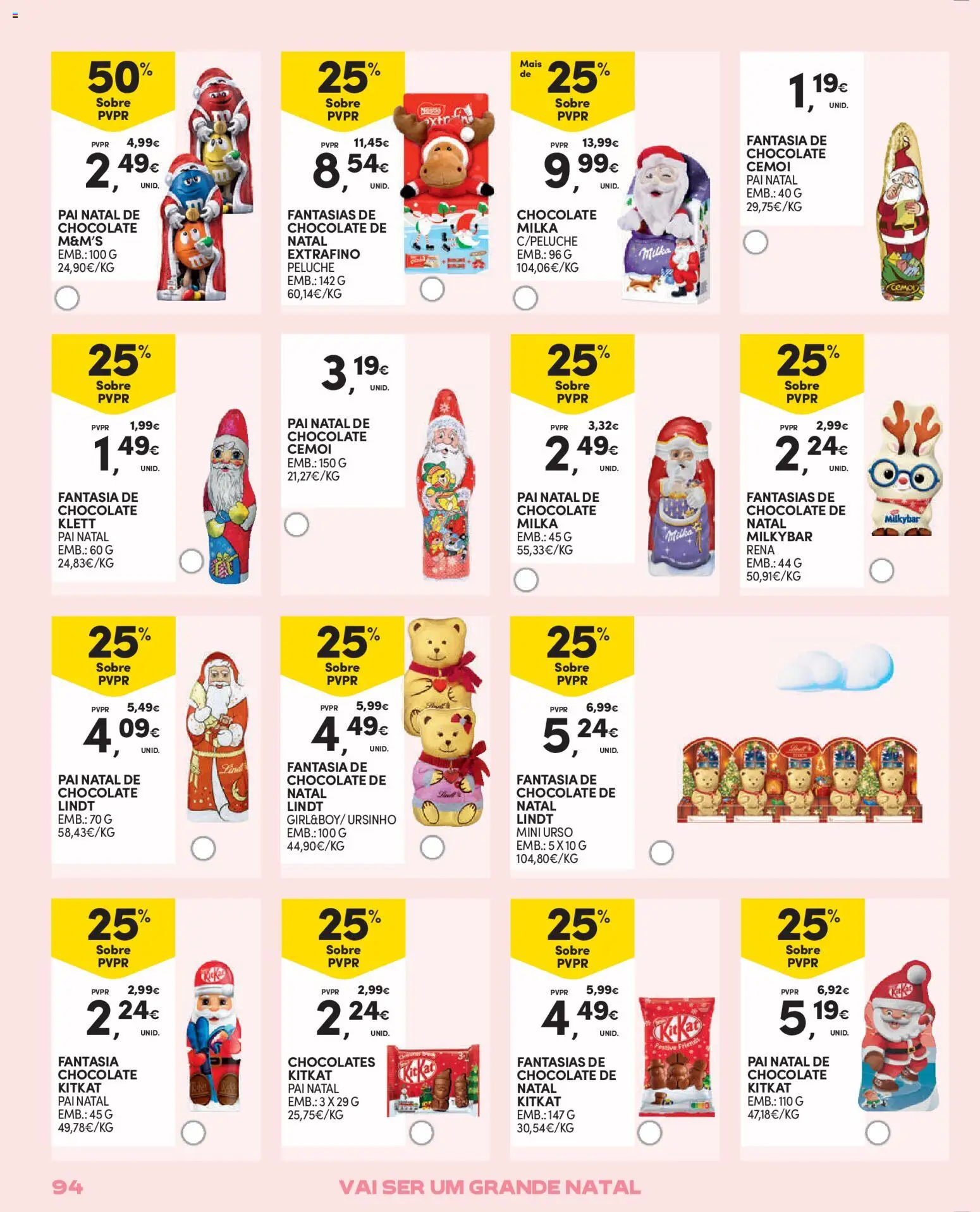 Continente - Brinquedos │ válido de 13.11.2025 | Página: 94 | Produtos: Chocolates, Nestlé, Chocolate