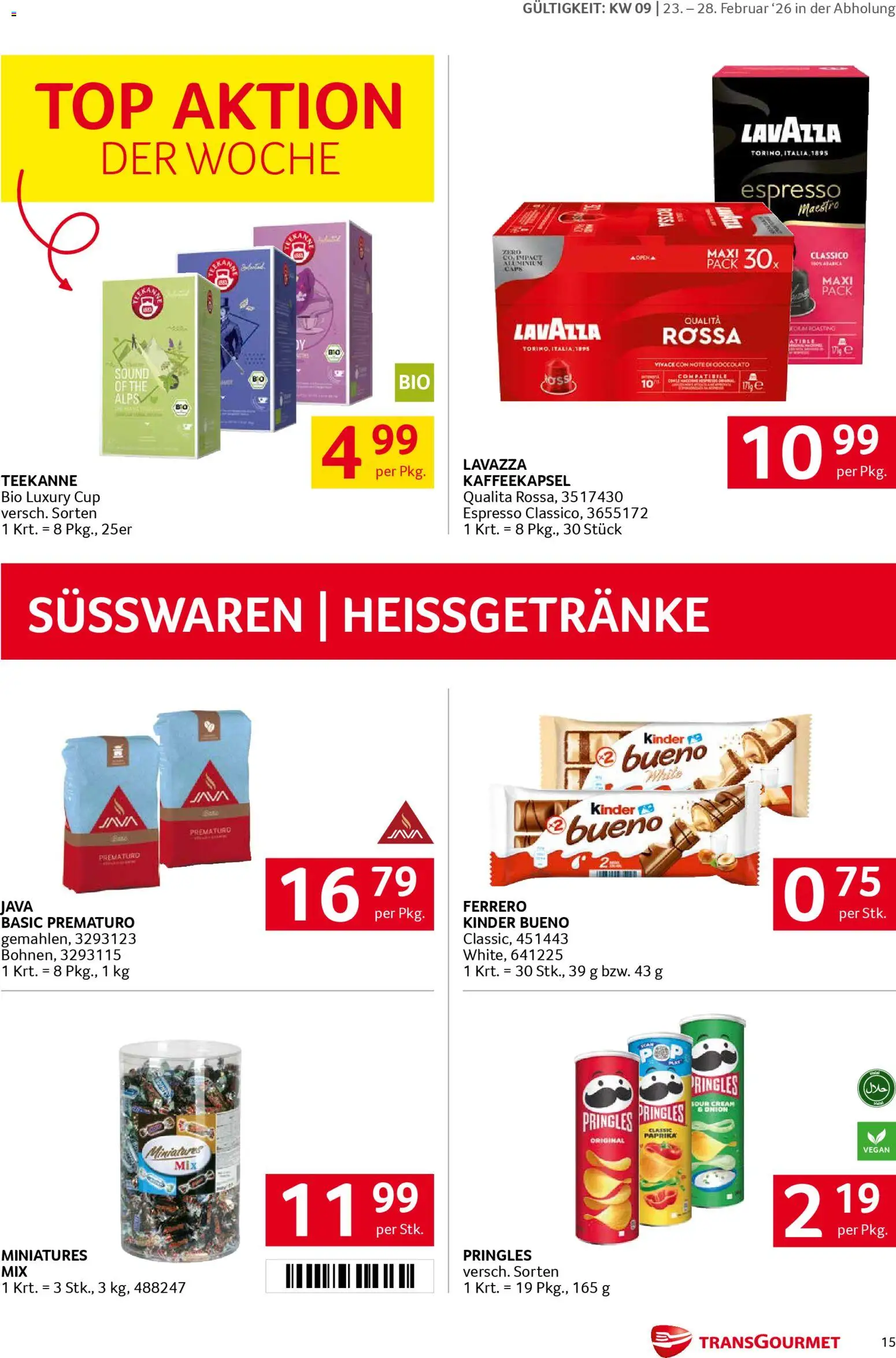 Transgourmet Flugblatt gültig ab 23.02.2026 | Seite: 15