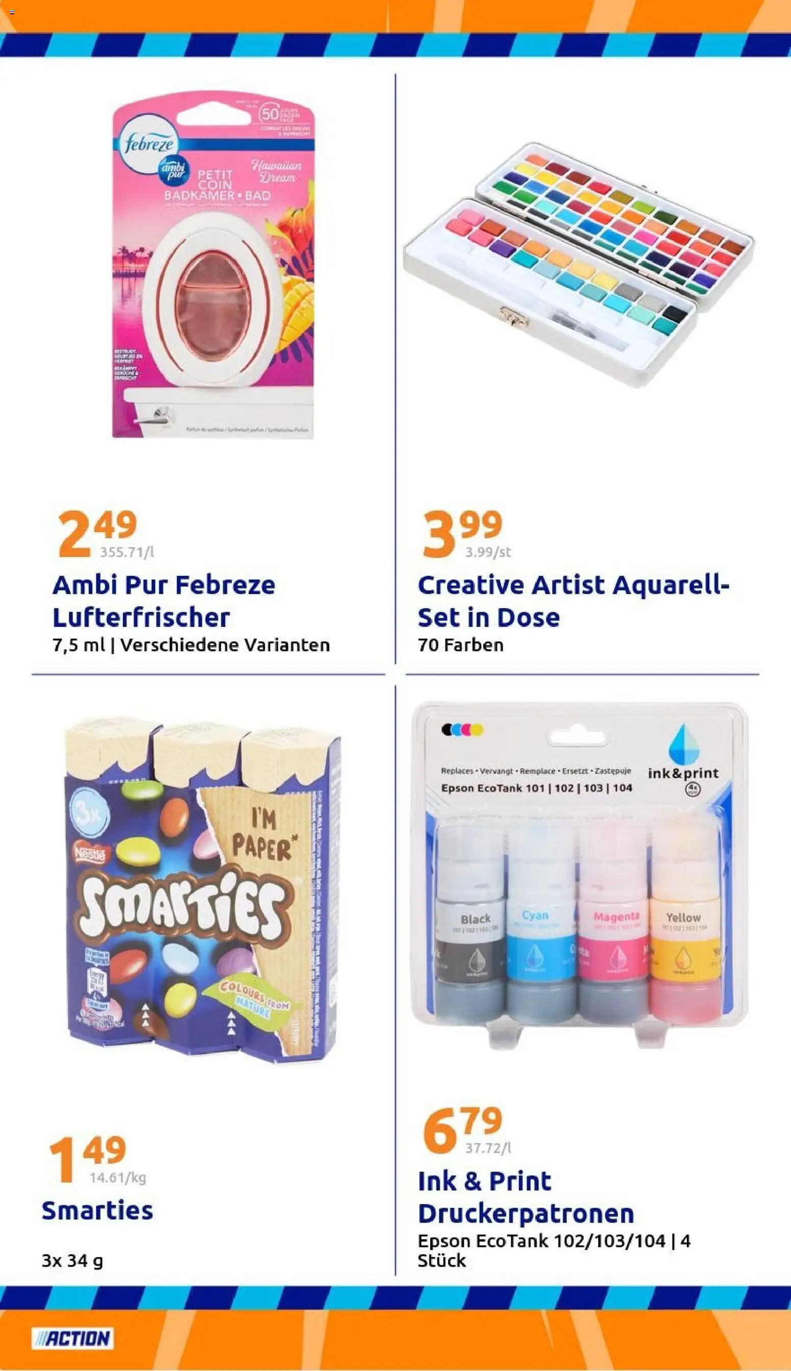 Action Prospekt – gültig ab 14.01.2026 | Seite: 24 | Produkte: Epson, Smarties