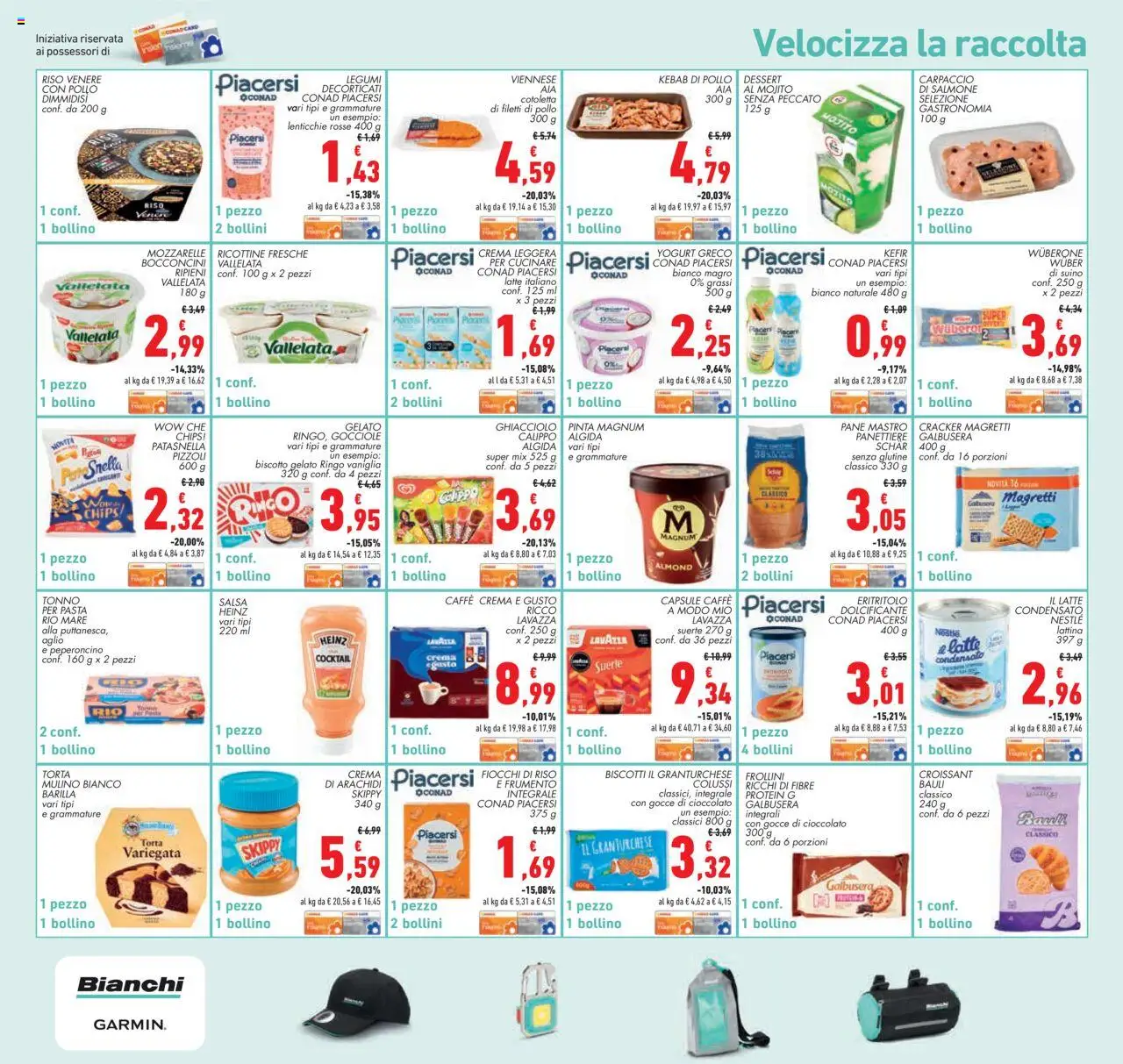Volantino Conad del 14.08.2025 | Pagina: 22 | Prodotti: Pane, Peperoncino, Crackers, Tonno