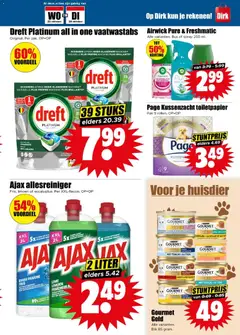 Dirk - Folder week 43 - Voorbeeld van een folder van Dirk, geldig van 22.10.2025 | Pagina: 27 | Producten: Limoen, Geuren, Saus, Toiletpapier