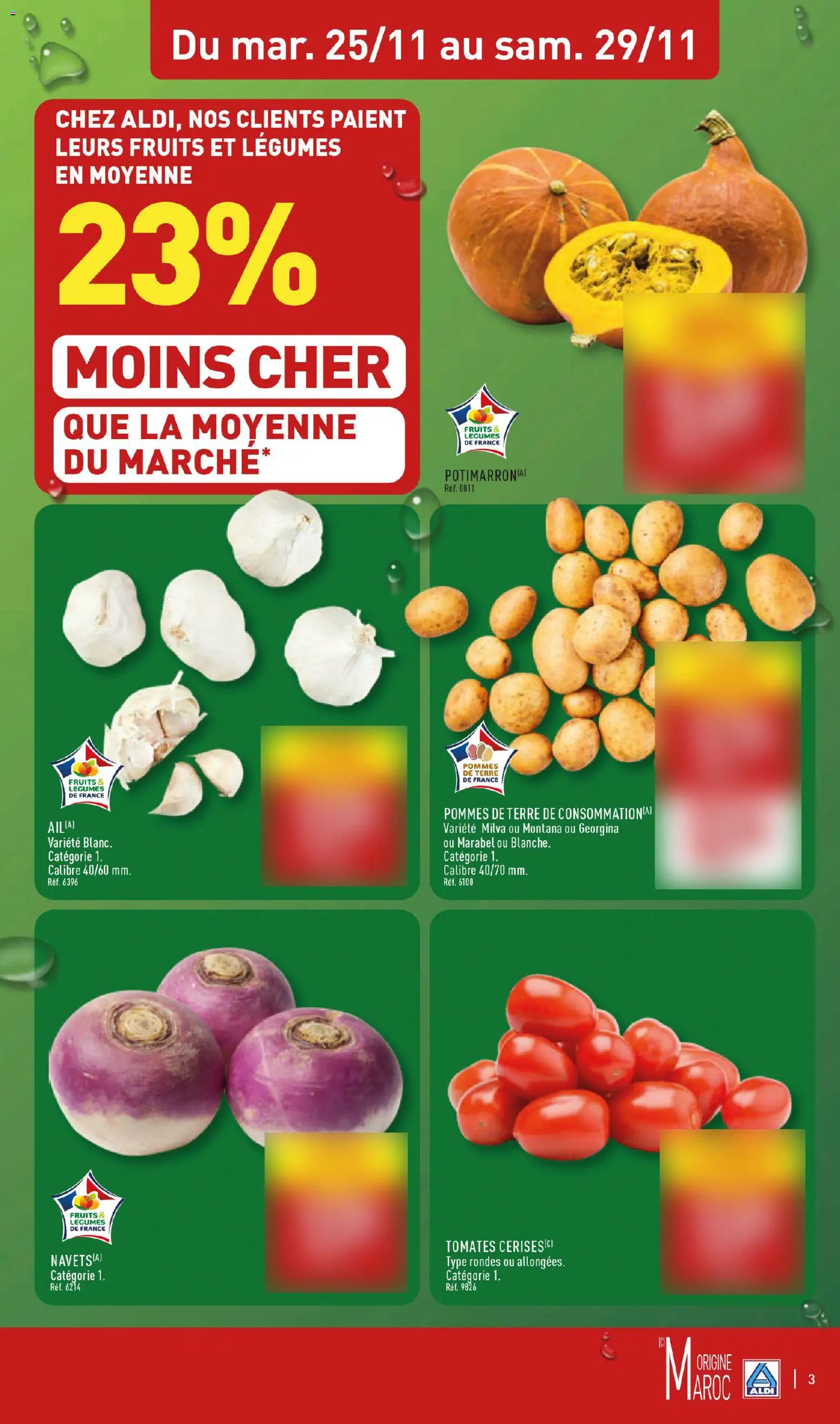 {H1} | Page: 5 | Produits: Pommes, Tomates, Pommes de terre