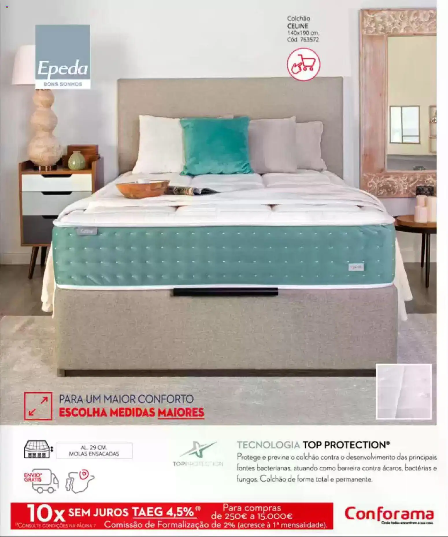 Conforama Camitis │ válido de 05.02.2026 | Página: 23 | Produtos: Top, Colchão