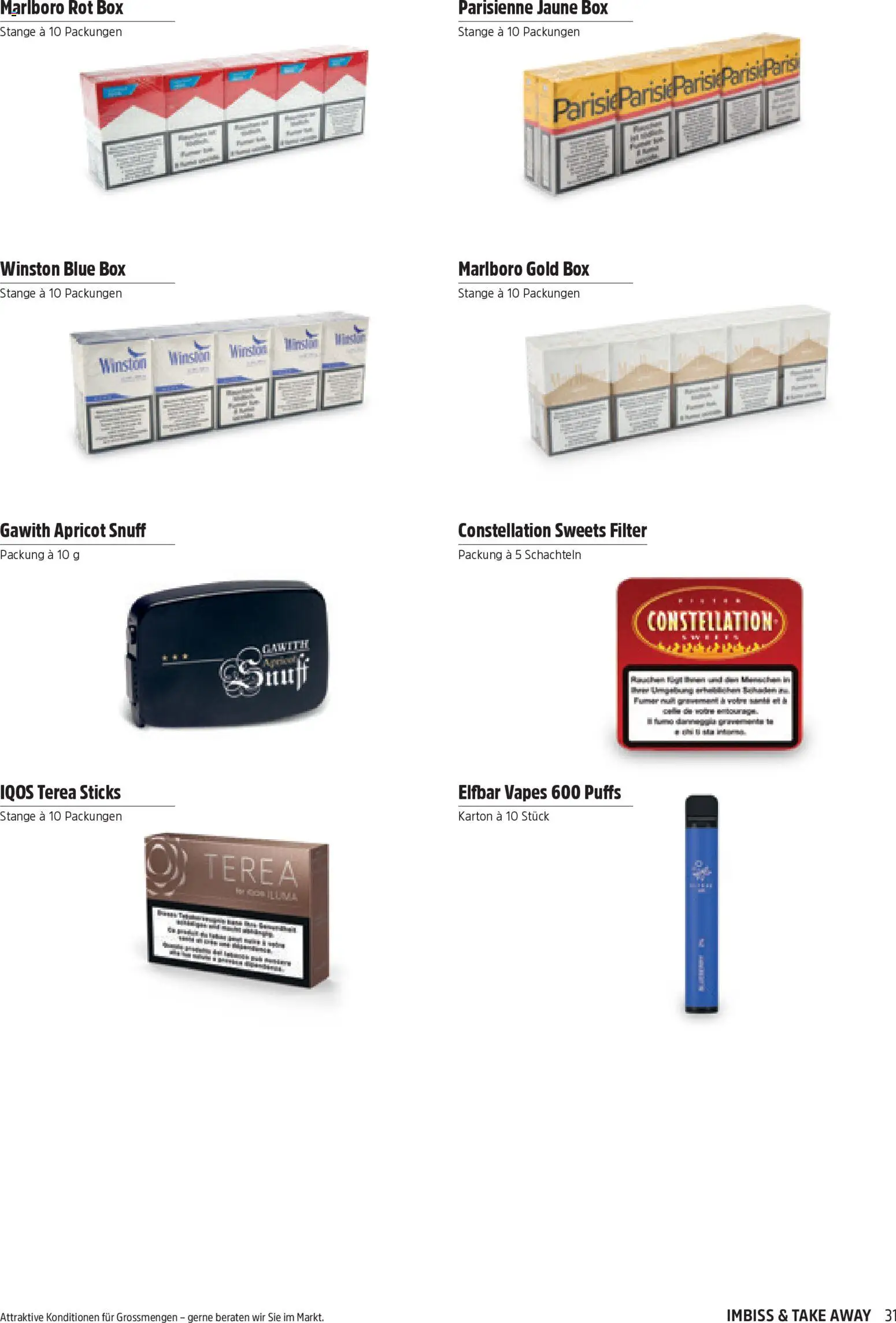 TopCC aktionen Imbiss & Take Away – gültig ab 31.03.2026 | Seite: 31 | Produkte: Box