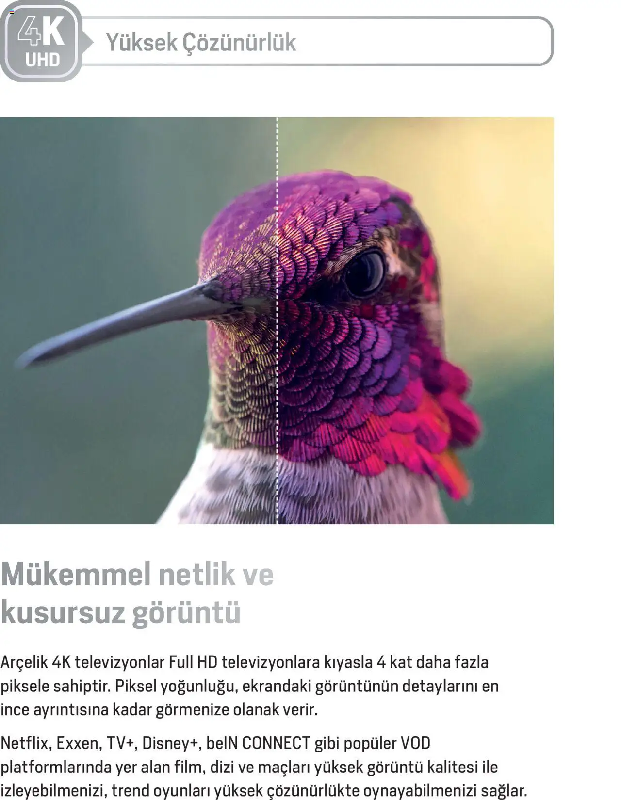 Arçelik Katalog - TV Ürün Gamı - 01.09.2022 tarihinden itibaren geçerlidir | Sayfa: 4