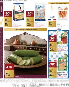 Carrefour - Prévisualisation de Carrefour Tout l'aid el-fitr valide à partir de 10.03.2026 | Page: 10 | Produits: Carottes, Volaille, Pois, Carotte