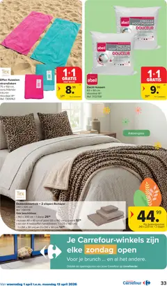 Carrefour folder week 14 - Voorbeeld van een folder van Carrefour, geldig van 01.04.2026 | Pagina: 33