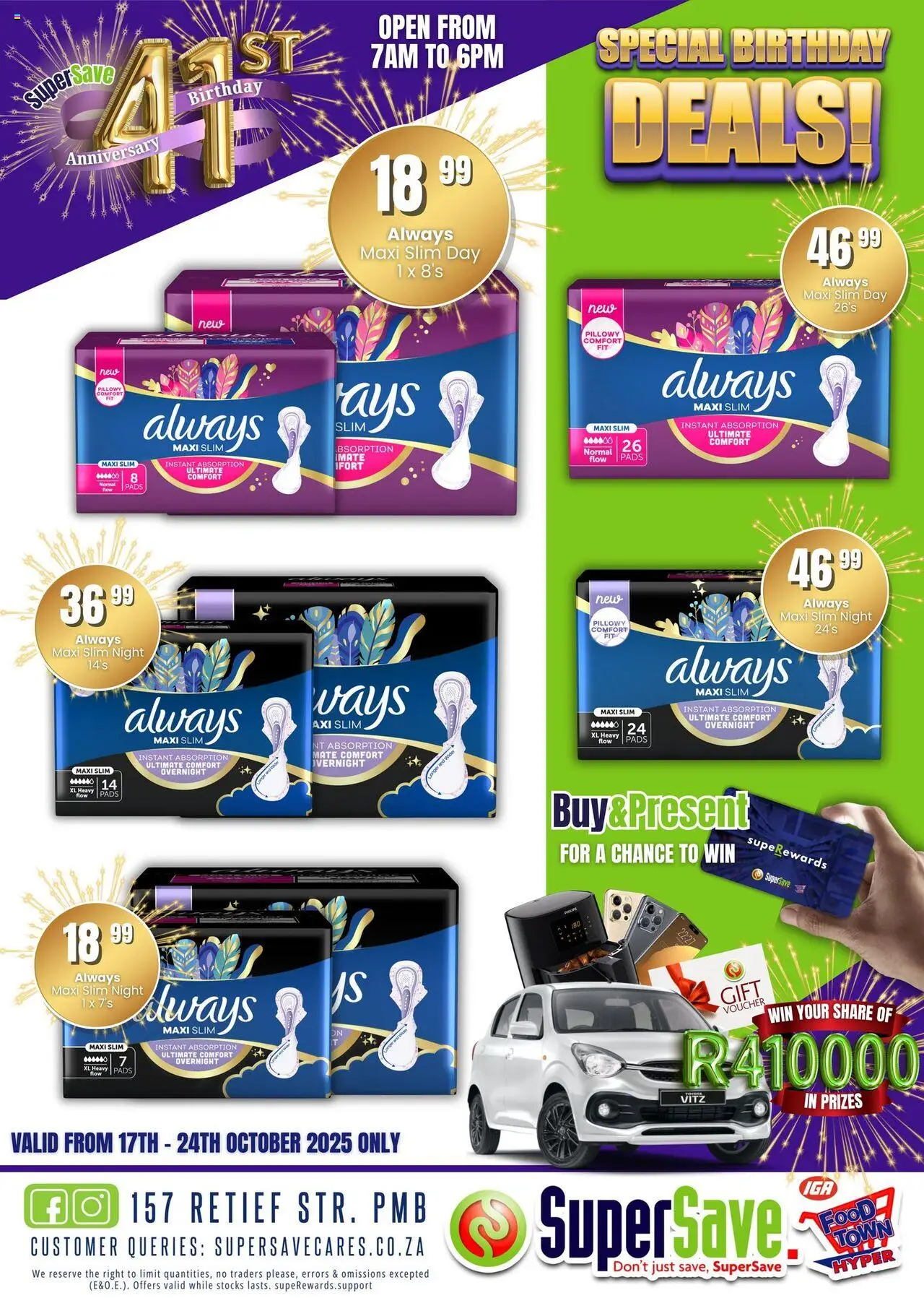 New Super Save catalogue – valid from 17.10.2025 | Page: 89 | Products: Pads