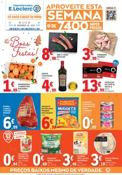Pré-visualização E.Leclerc folheto válido de 13.11.2025