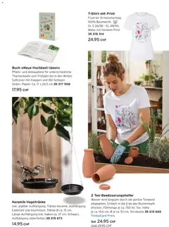 Tchibo aktionen Glück wächst im Grünen ab 07.04.2026 gültig | Seite: 11 | Produkte: Wasser