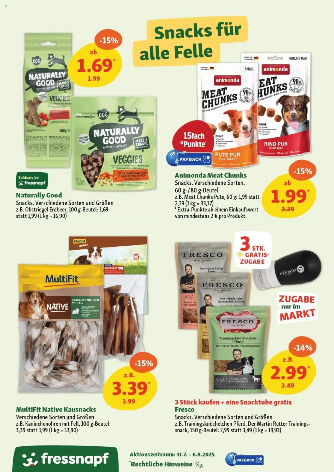 Fressnapf Prospekt - gültig ab dem 31.07.2025 | Seite: 14 | Produkte: Pute