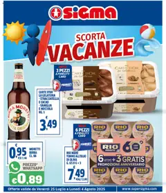 Anteprima del volantino Volantino SIGMA	 valido a partire dal 25.07.2025