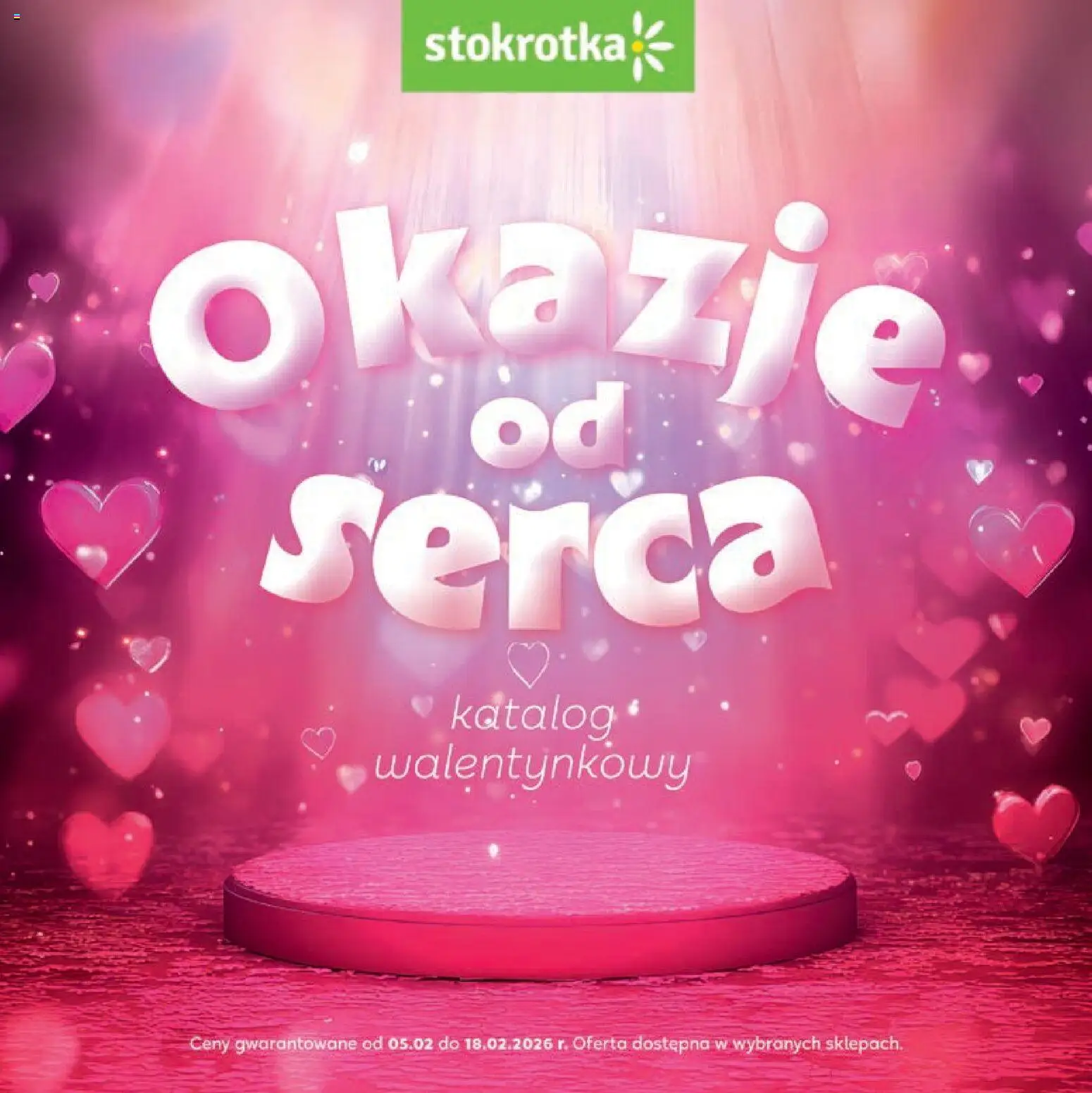 Stokrotka Gazetka - Walentynki od 05.02.2026 | Strona: 1