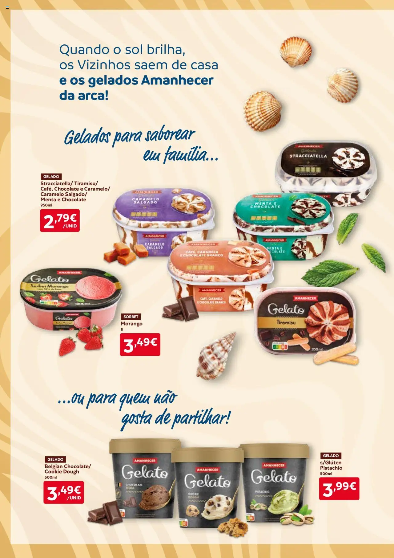 Amanhecer folheto │ válido de 26.06.2025 | Página: 4 | Produtos: Gelado, Chocolate