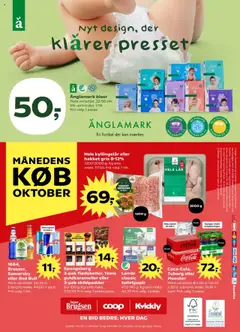 Kvickly - Tilbudsavis gyldig fra 17.10.2025 | Side: 44 | Produkter: Coca Cola, Toilet, Cola