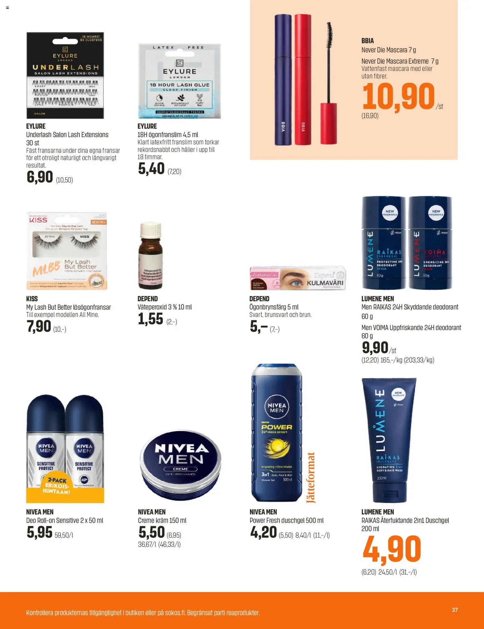 Sokos - Tarjoukset - Emotion – voimassa 27.12.2025 alkaen | Sivu: 37 | Tuotteet: Kulmaväri