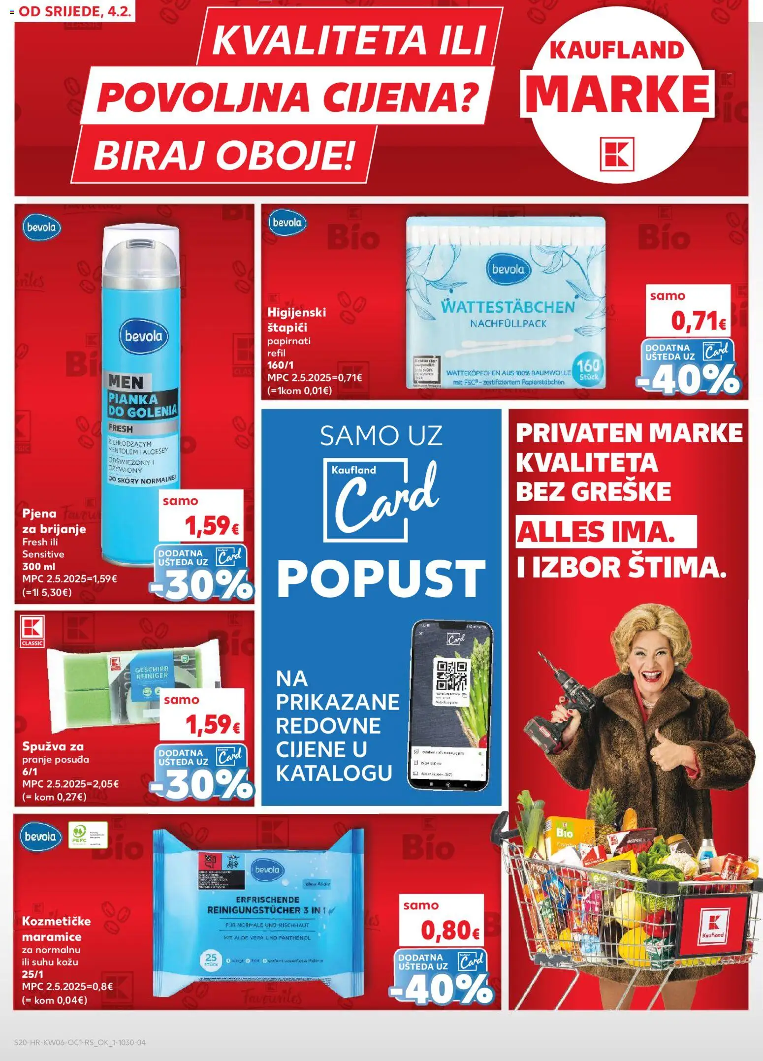 Kaufland HR akciós ujság - amely érvényes a következő dátumtól: 04.02.2026 | Oldal: 20