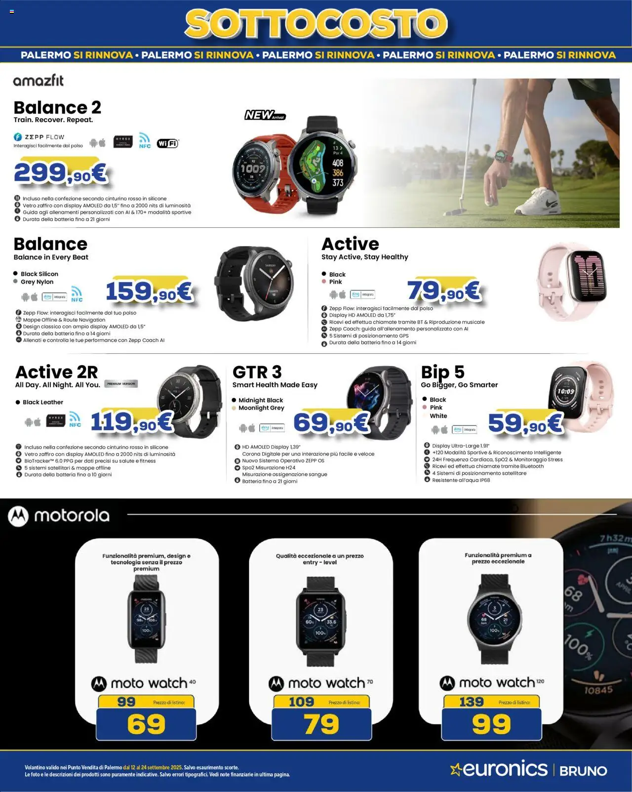 Volantino Euronics del 12.09.2025 | Pagina: 6 | Prodotti: Satellitare, Silicone, Batteria