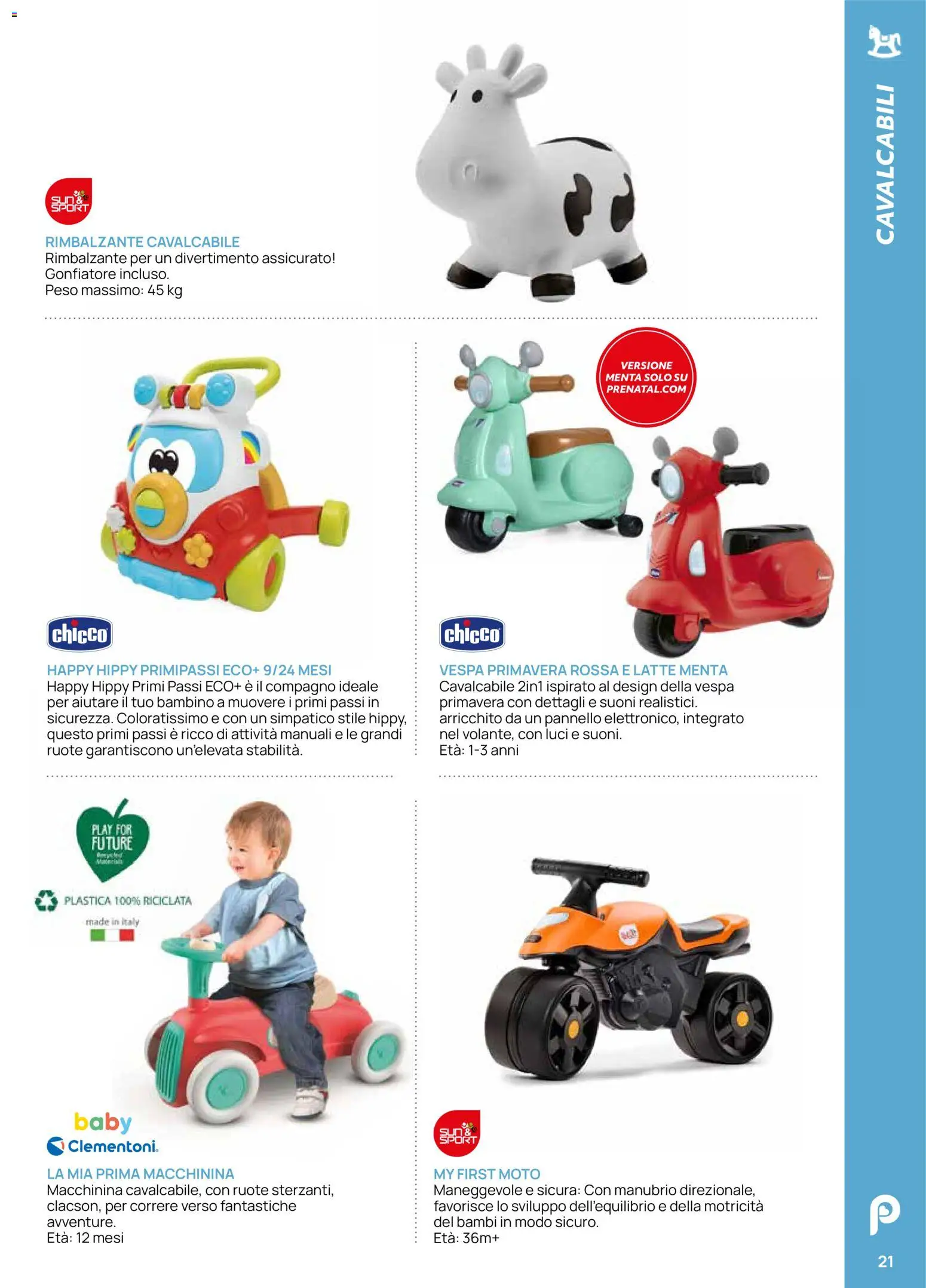 Volantino Prenatal del 28.04.2026 | Pagina: 21 | Prodotti: Latte, Menta