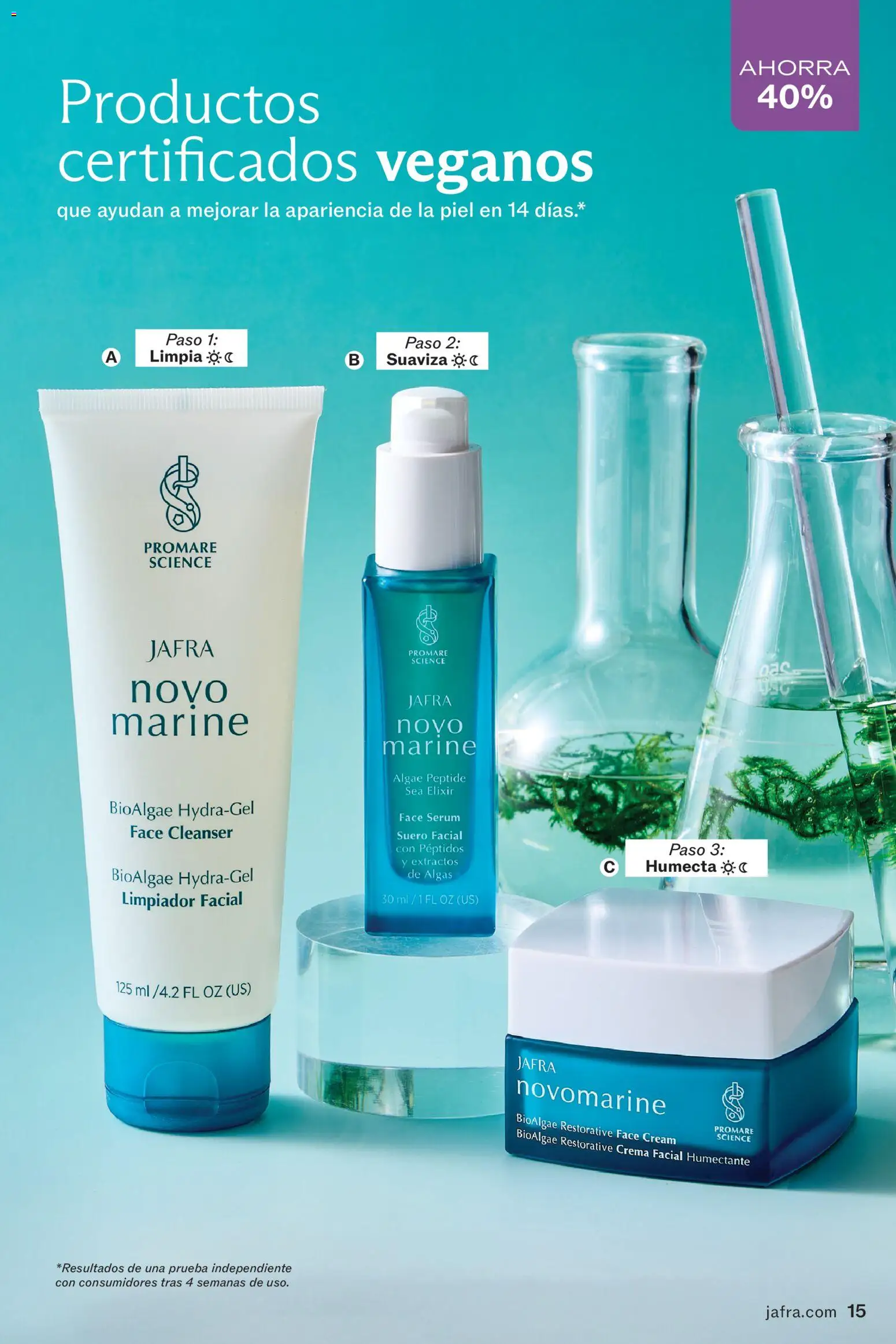 JAFRA folleto │ válido desde el 01.01.2026 | Página: 15 | Productos: Sérum, Crema facial, Crema