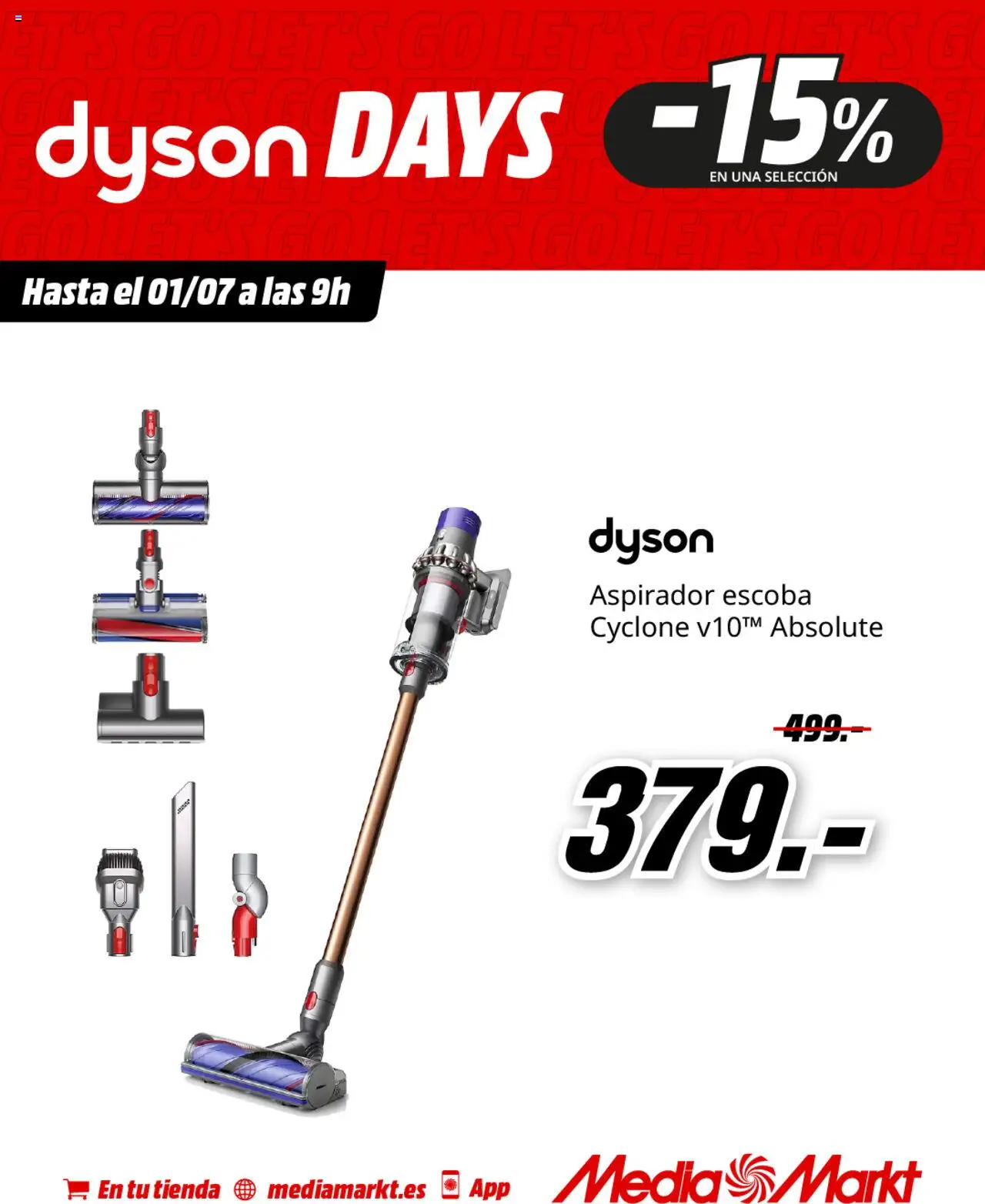 Media Markt folleto │ válido desde el 26.06.2025 | Página: 2 | Productos: Escoba, Aspirador