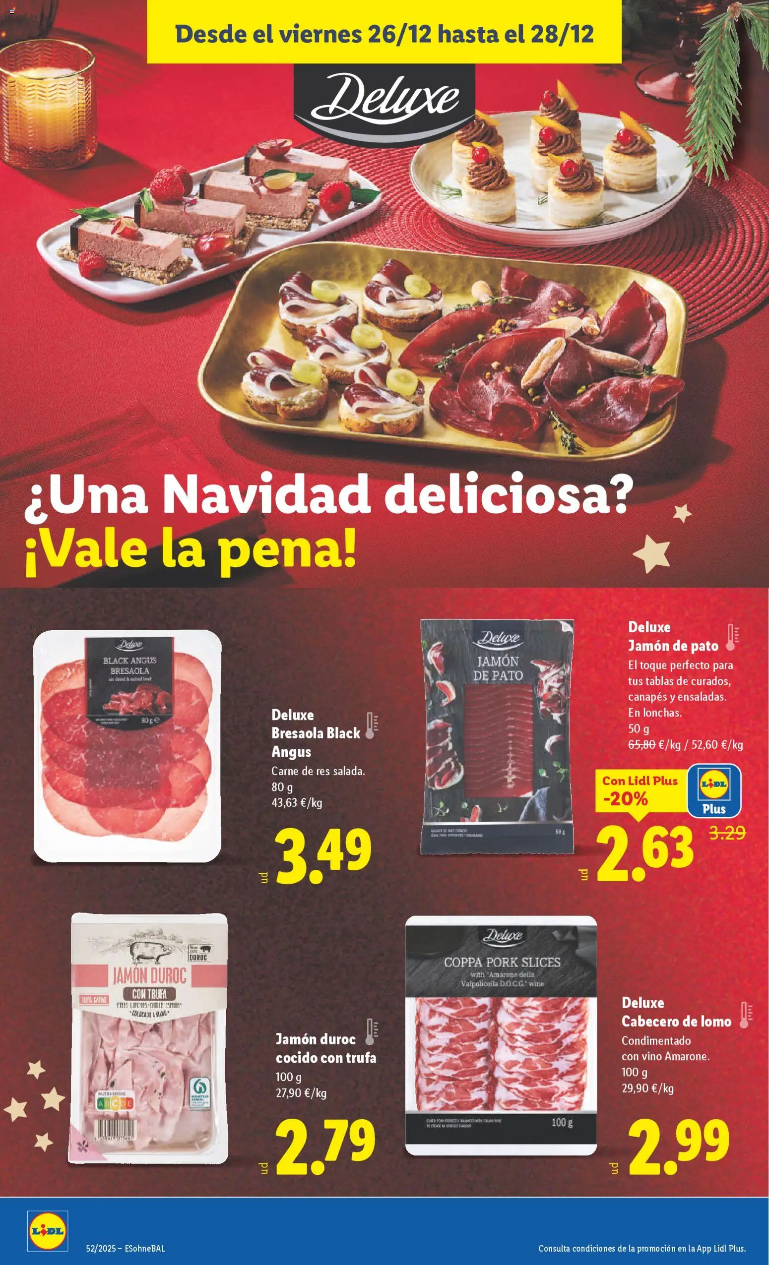 Lidl folleto │ válido desde el 22.12.2025 | Página: 46 | Productos: Jamón, Vino