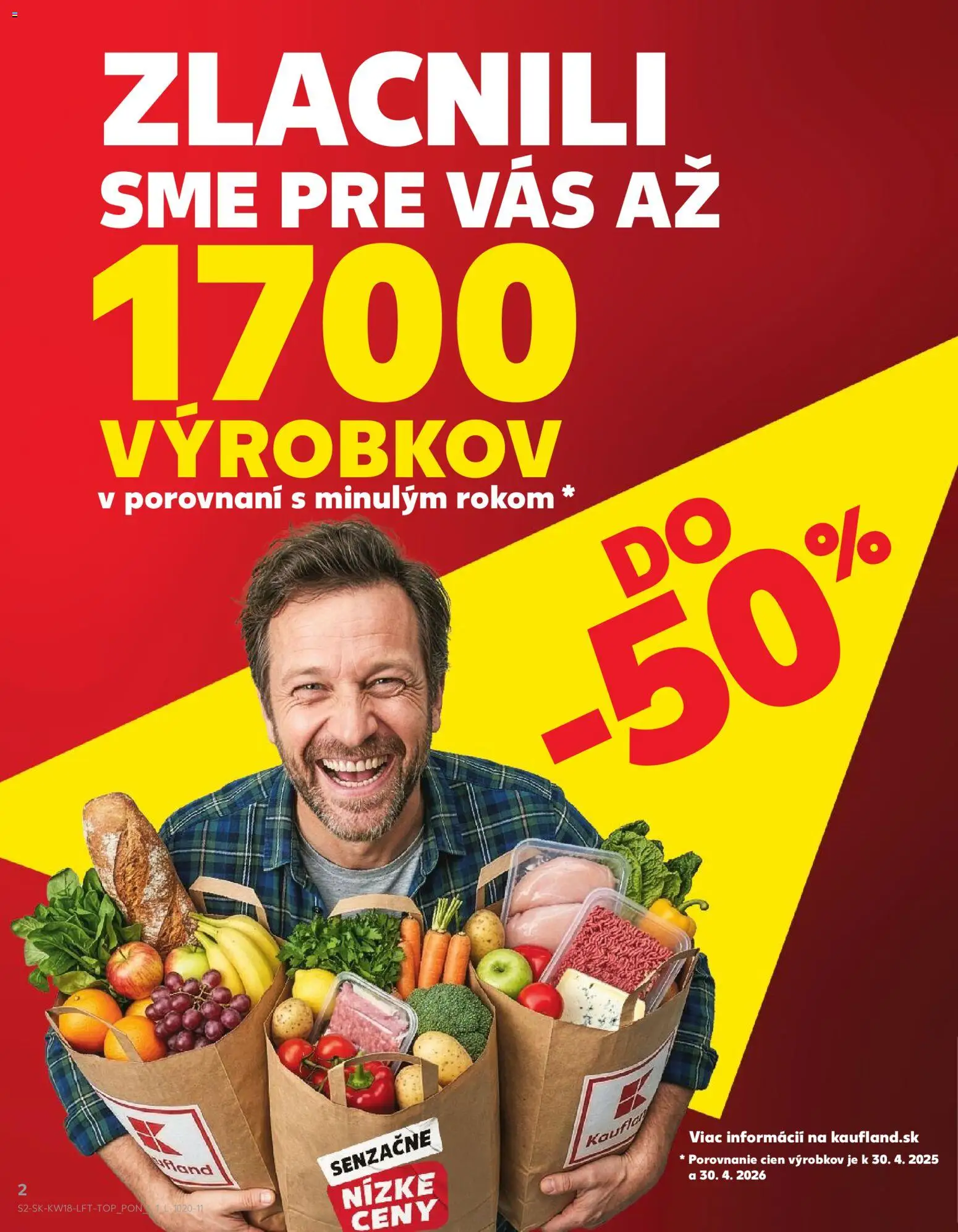 Kaufland SK akciós ujság - amely érvényes a következő dátumtól: 30.04.2026 | Oldal: 2