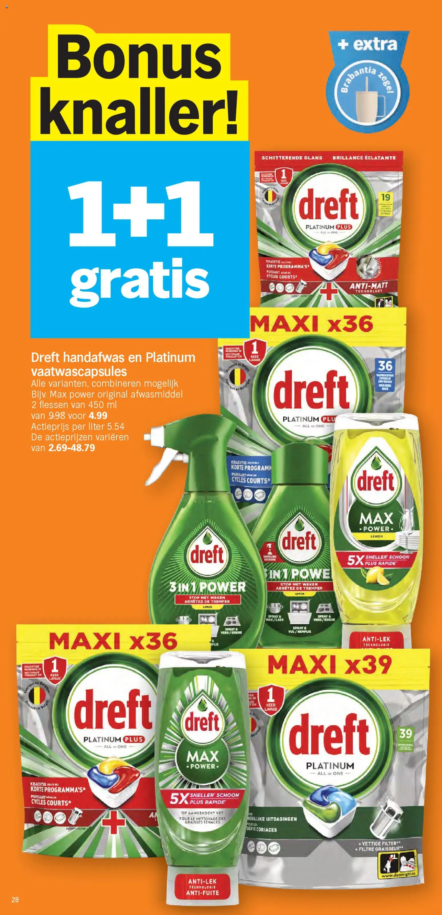 {H1} | Pagina: 28 | Producten: Afwasmiddel