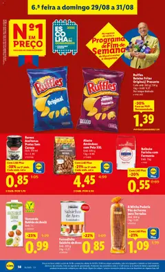 Ruffles Batatas Fritas Original/ Presunto, Cada emb. 160 g/150 g │ válido de 25.08.2025 | Página: 38