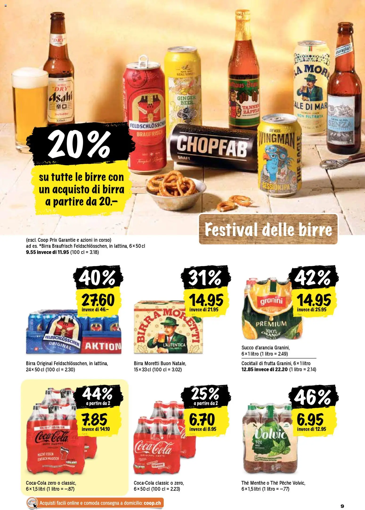 Coop - Una settimana di azioni – gültig ab 20.11.2025 | Seite: 9