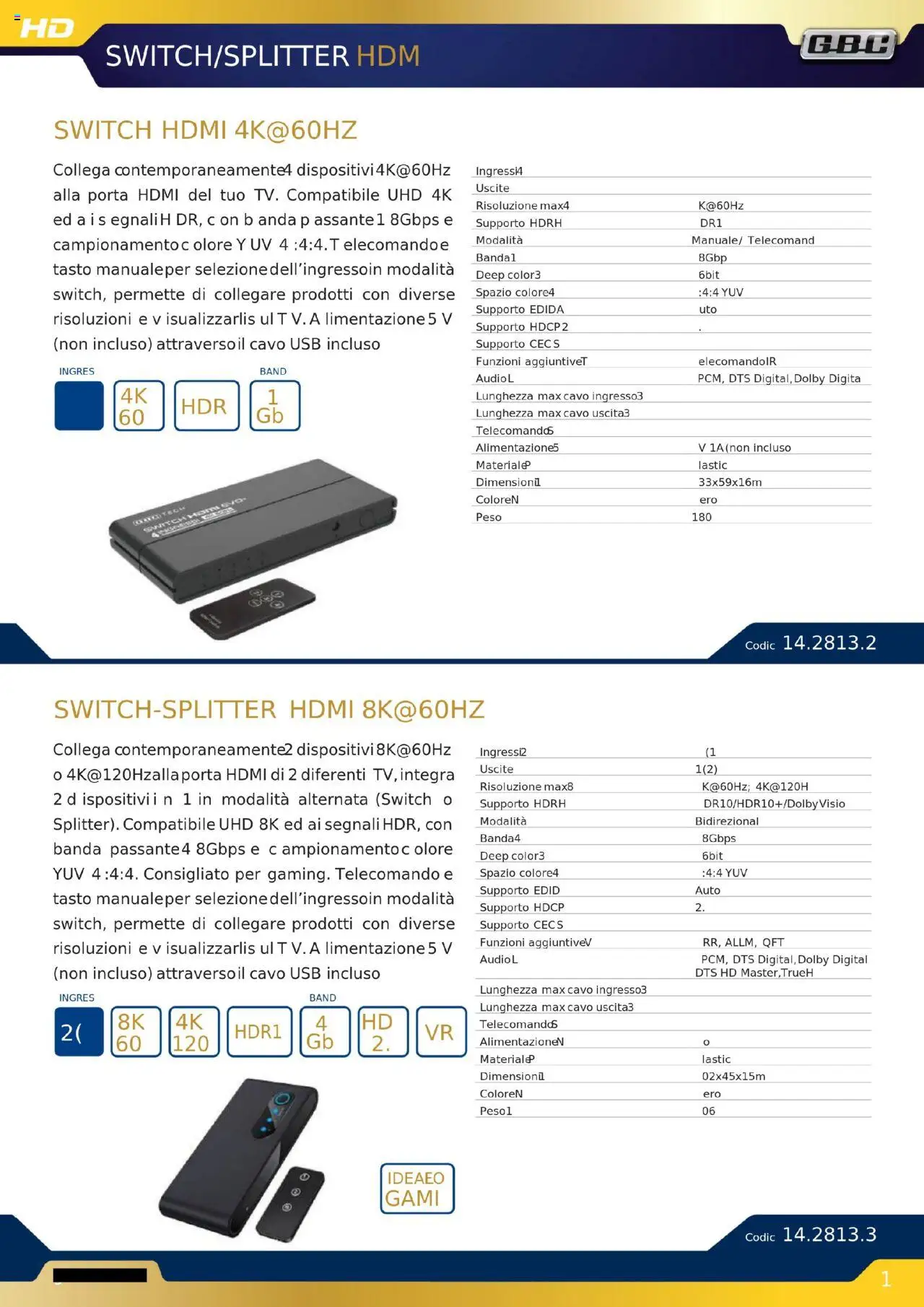 Volantino GBC del 16.10.2025 | Pagina: 15 | Prodotti: Telecomando, Cavo, USB