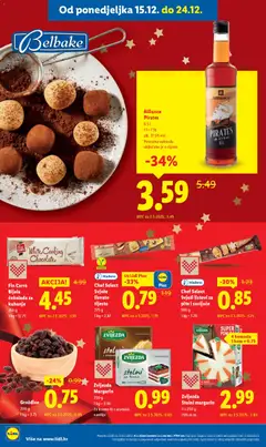 Chef Select Svježe lisnato tijesto, 275 g lisnato tijesto - Pregled kataloga iz trgovine Lidl, vrijedi od 15.12.2025 | Stranica: 20