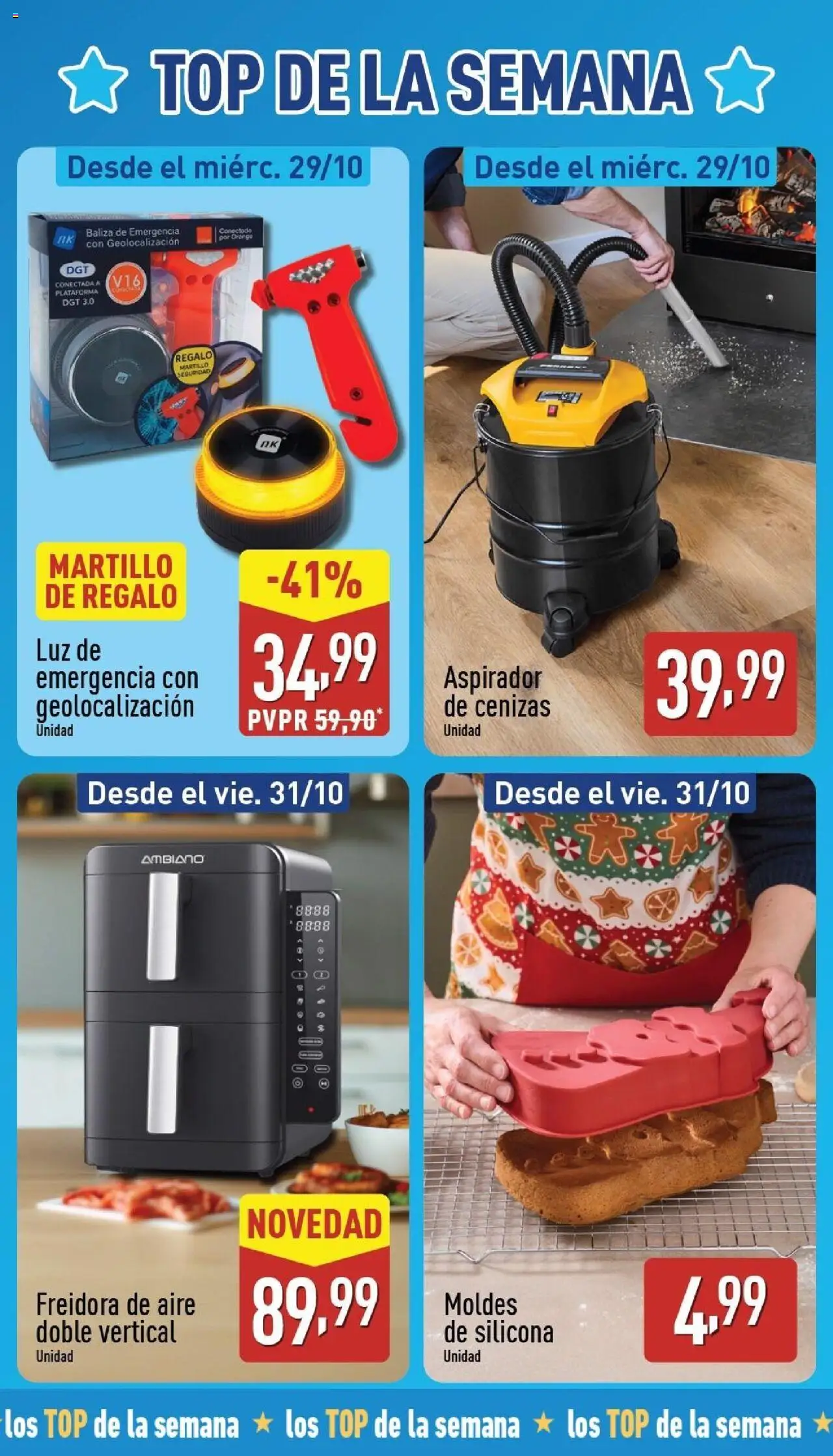 Aldi folleto Península │ válido desde el 27.10.2025 | Página: 3 | Productos: Freidora, Aspirador
