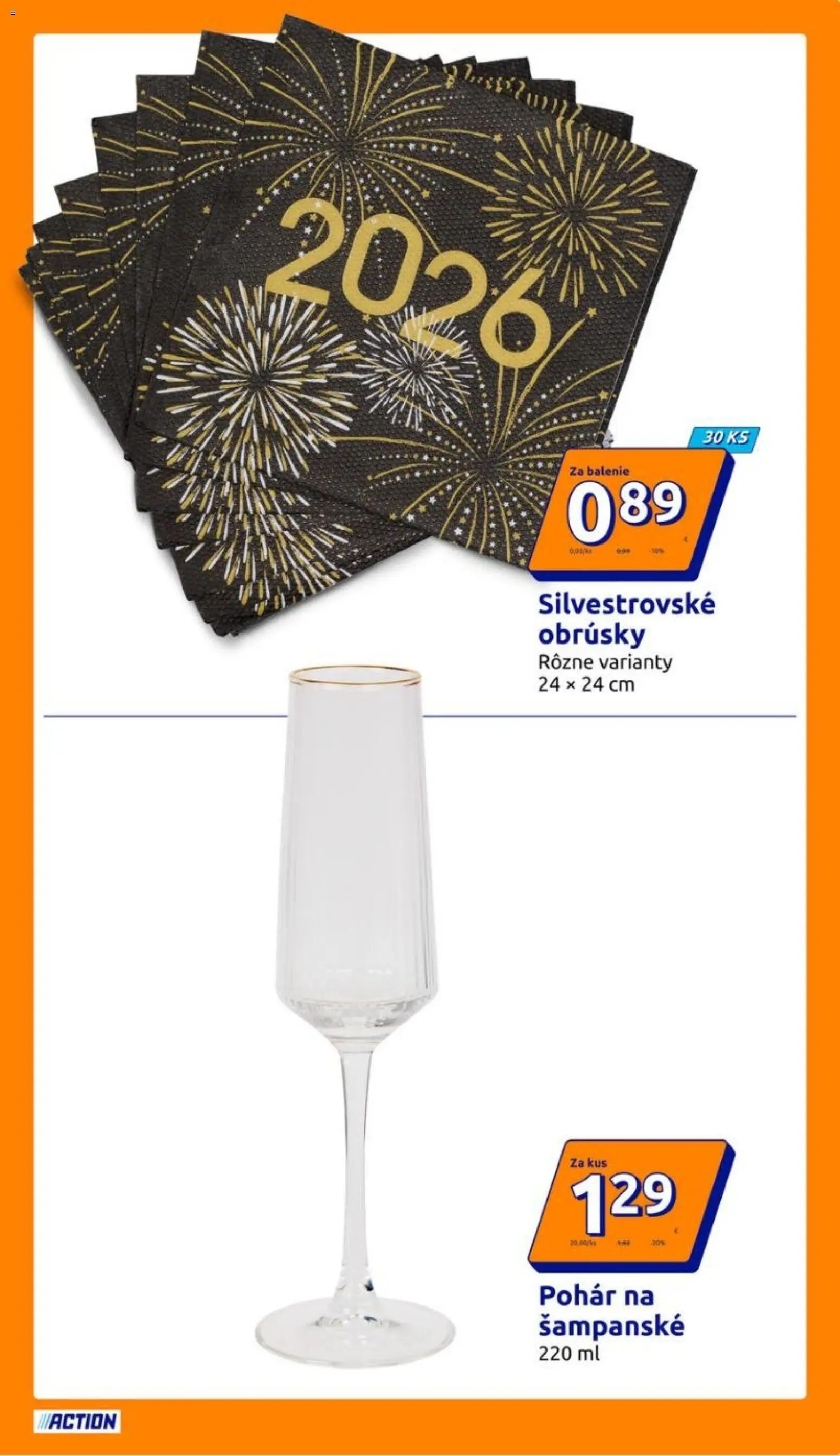 Nové Action akcie – leták je platný od 24.12.2025 | Strana: 13 | Produkty: Šampanské