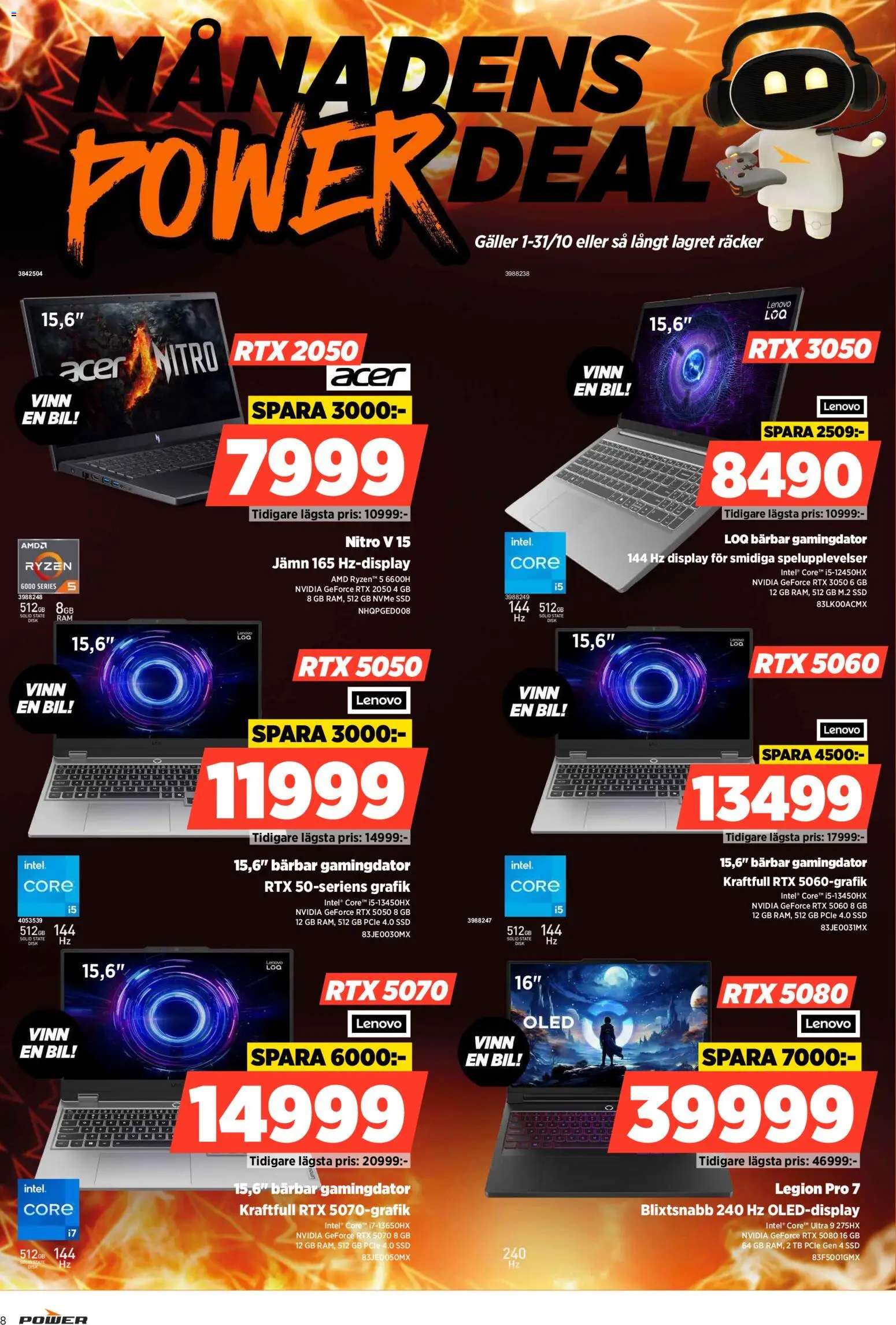 Power reklamblad aktuell från 27.10.2025 | Sida: 8 | Produkter: Galler