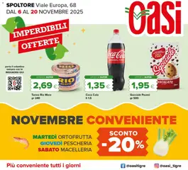 Anteprima del volantino Oasi Spoltore catalogo valido a partire dal 06.11.2025