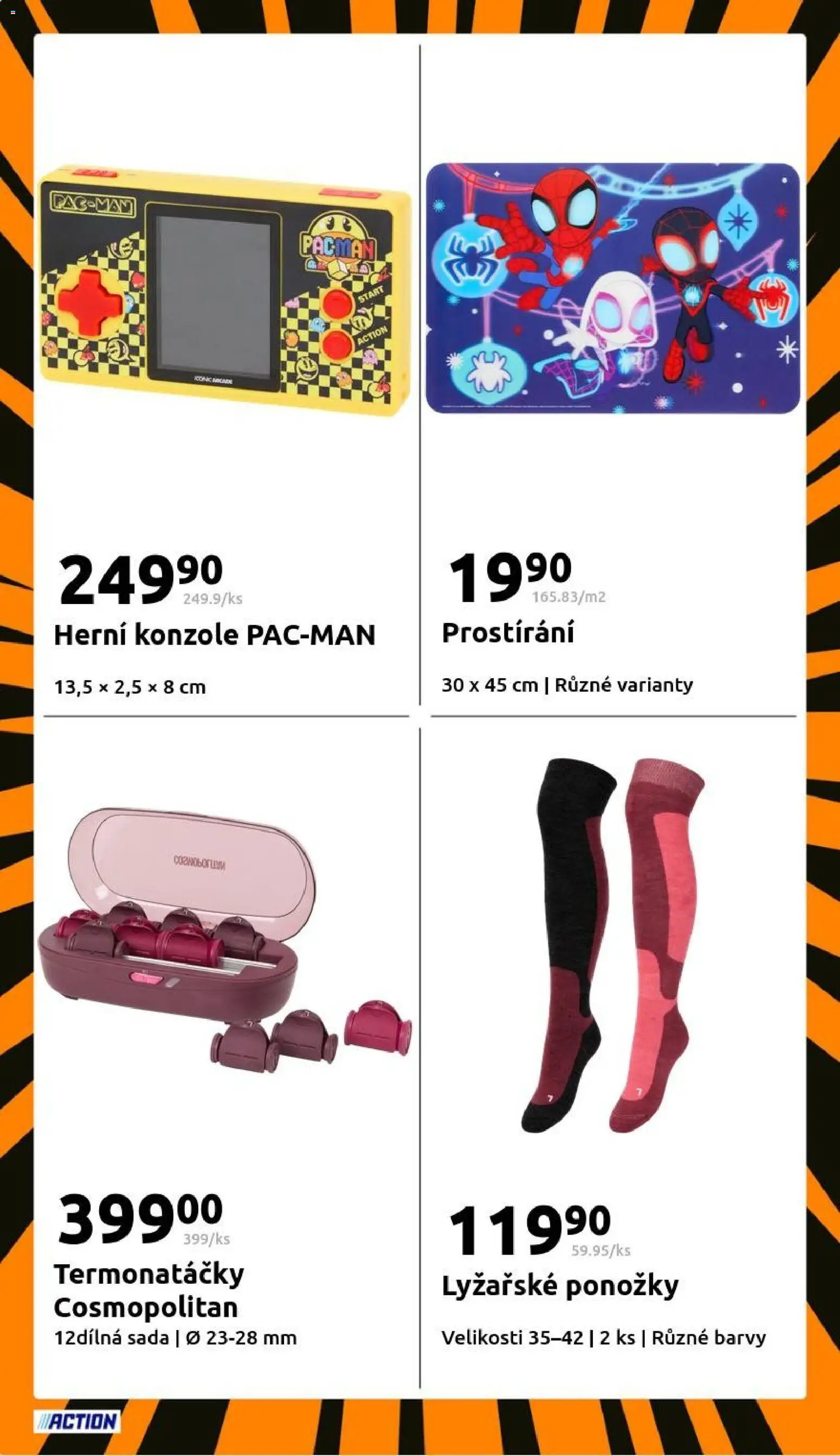 Action leták od 26.11.2025 | Strana: 18 | Produkty: Ponožky, Herní konzole, Prostírání, Barvy