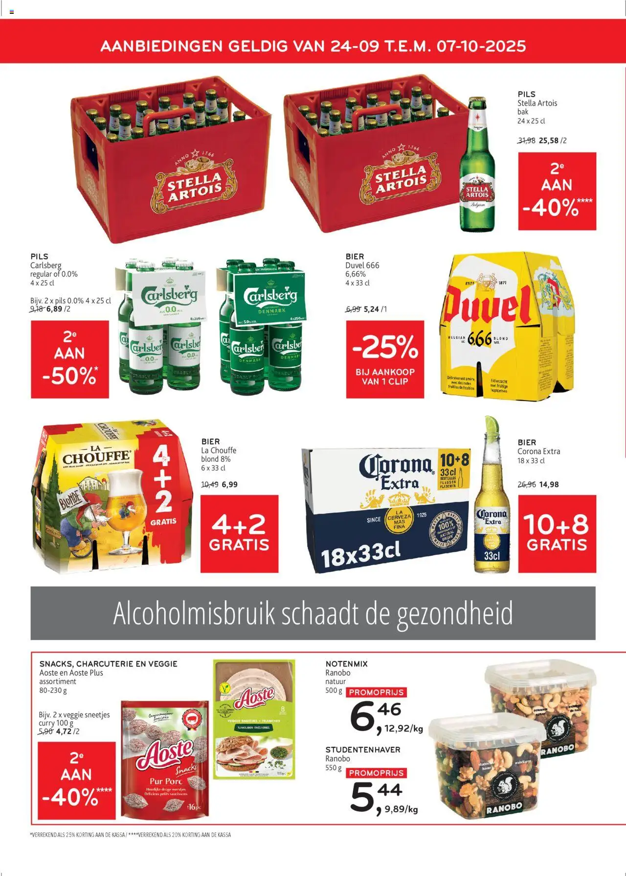  | Pagina: 14 | Producten: Bier, La, Snacks