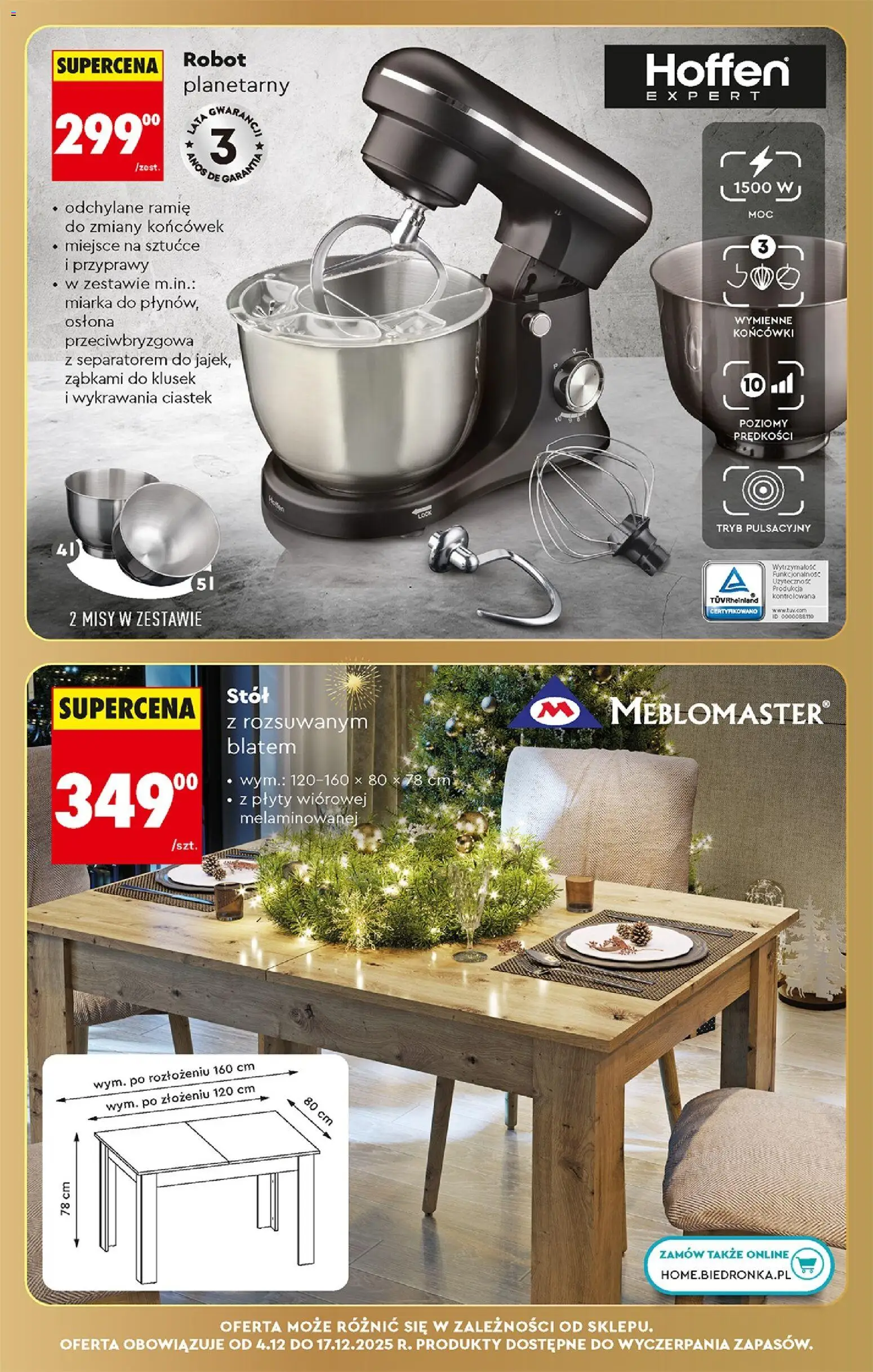 Biedronka gazetka - Oferta w tym tygodniu od 04.12.2025 | Strona: 83 | Produkty: Plyty, Stół, Sztućce, Przyprawy