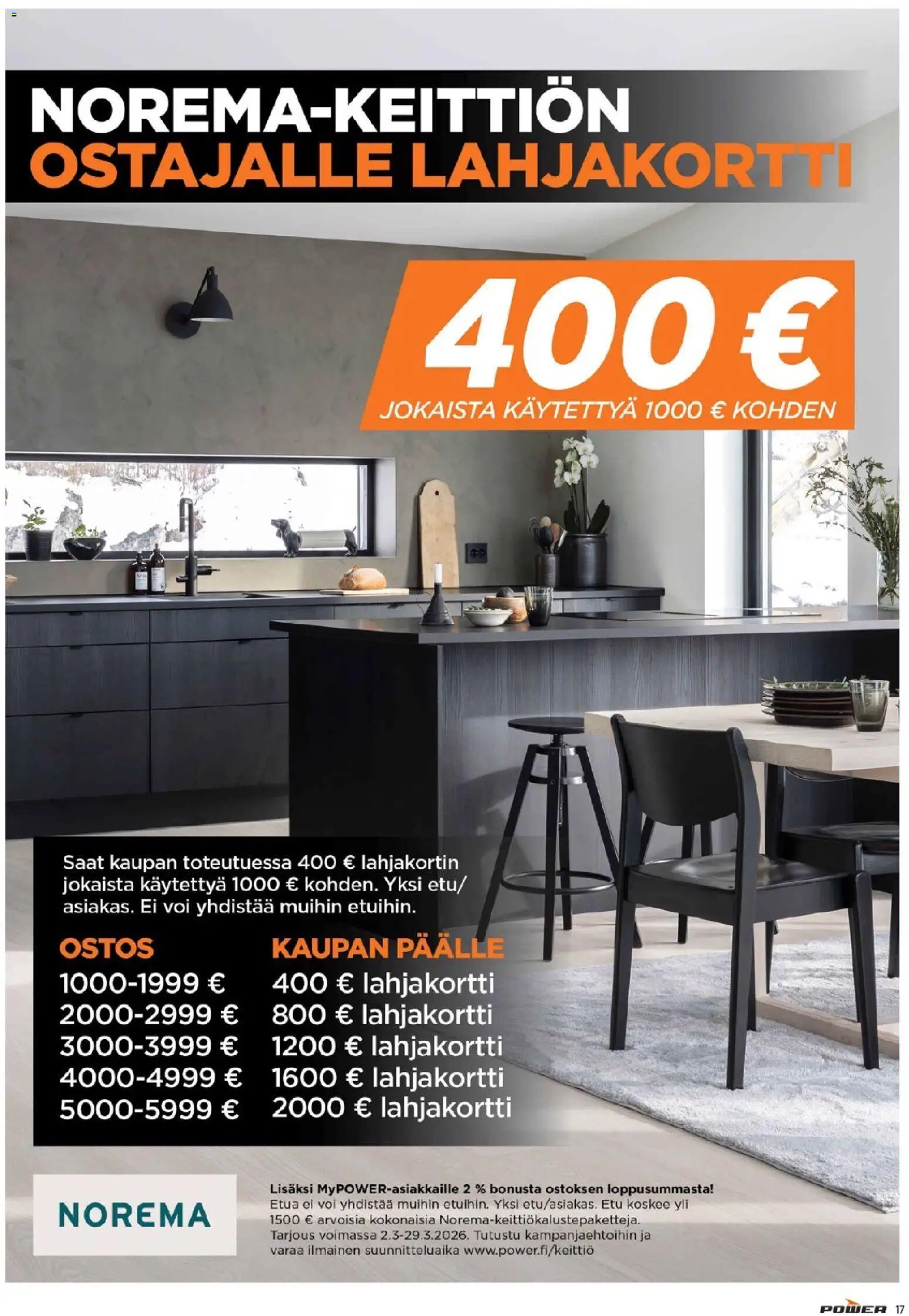 Power - POWER HINTAAN Viikon mainoslehti – voimassa 31.03.2026 alkaen | Sivu: 18 | Tuotteet: Voi