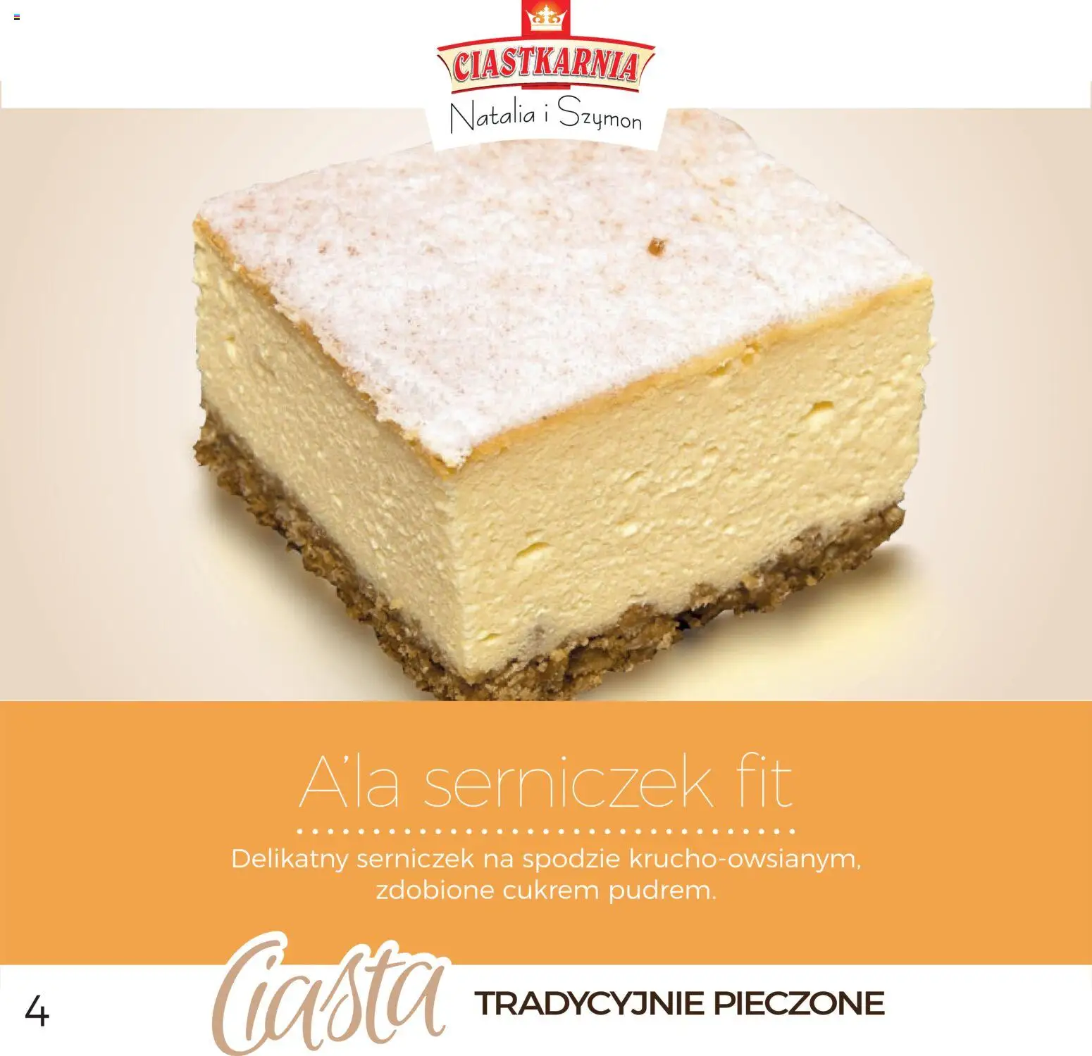 Topaz Gazetka - Ciasta  od 01.12.2025 | Strona: 4