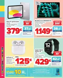 Carrefour Vuelta al Cole │ válido desde el 18.08.2025 | Página: 24 | Productos: Ipad, Airpods, Apple